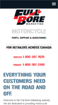 Mobile Screenshot of fullboremarketing.ca